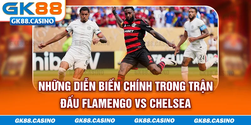 Những diễn biến chính trong trận đấu Flamengo vs Chelsea